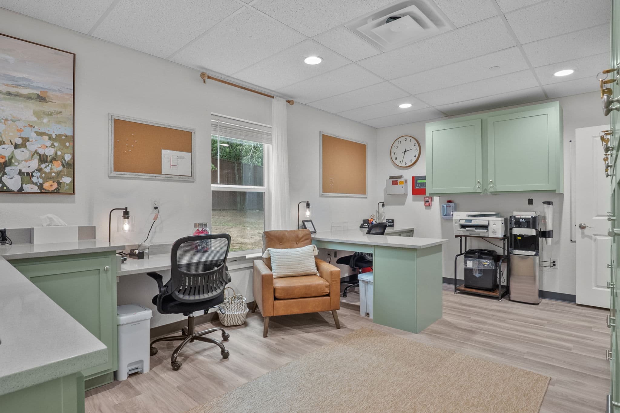 Administrative office at Dallas Detox Center